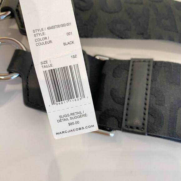 MARC JACOBS Logo Webbing Strap (Bag Belt) 2 inch $85 - Picture 6 of 10